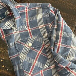 Ralph Lauren Relaxed Fit Plaid Cotton Twill Shirt